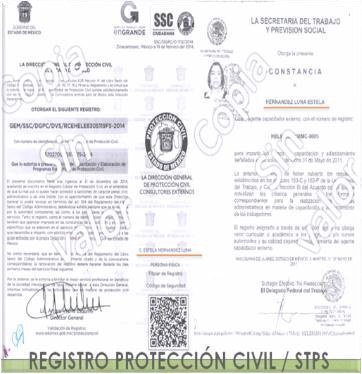 REGISTRO ANTE P.C. DEL EDO. DE MÉXICO